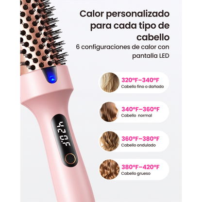 Cepillo Térmico con 6 niveles de calor