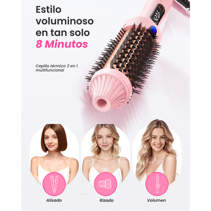 Cepillo Térmico con 6 niveles de calor